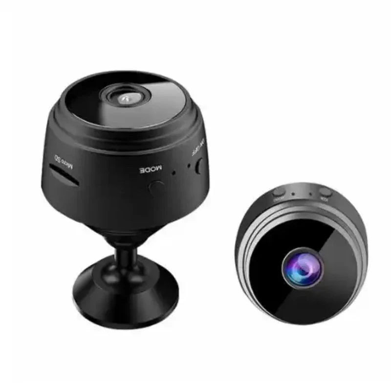 Kit de 3 Mini Câmeras WiFi, com Gravador De Vídeo 1080P.
