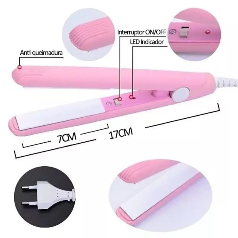 Mini chapinha portátil para Bolsa e Viagens
