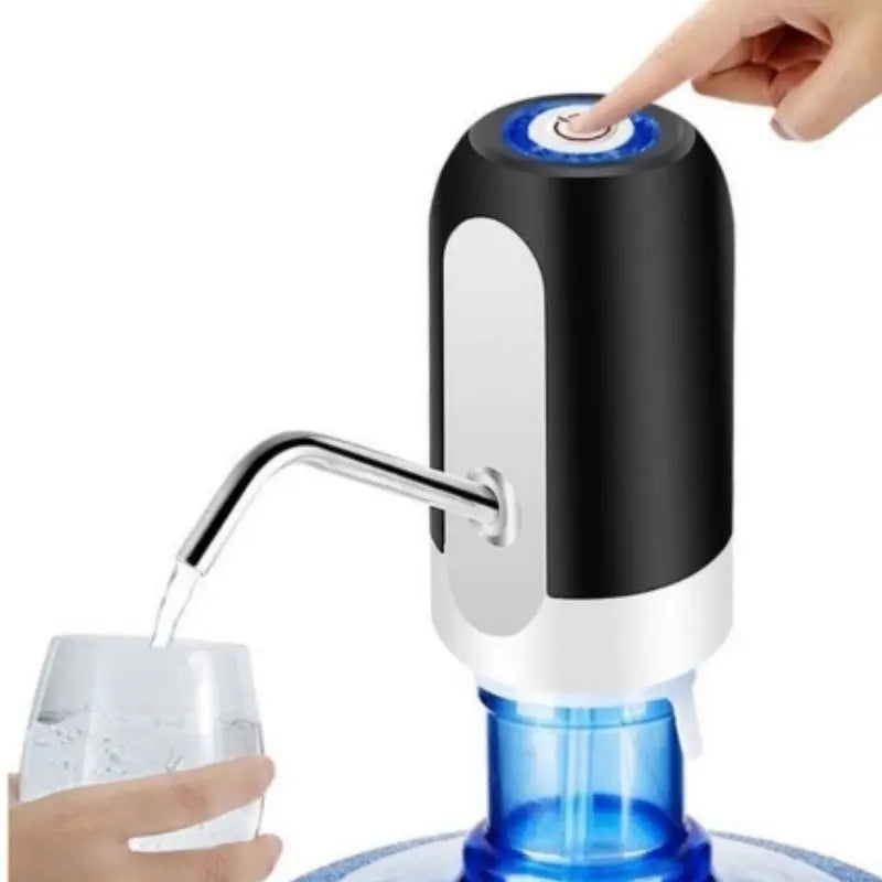 Bomba Elétrica Universal com Carregamento USB para Galão / Garrafão de Água