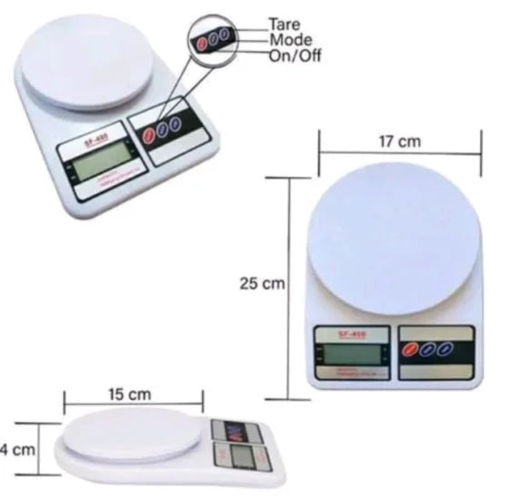 Balança Digital de Precisão para Cozinha, Nutrição e Dieta