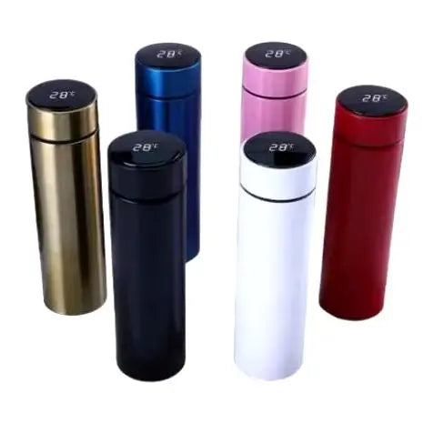Garrafa Térmica Inox com Sensor Digital de temperatura Inteligente