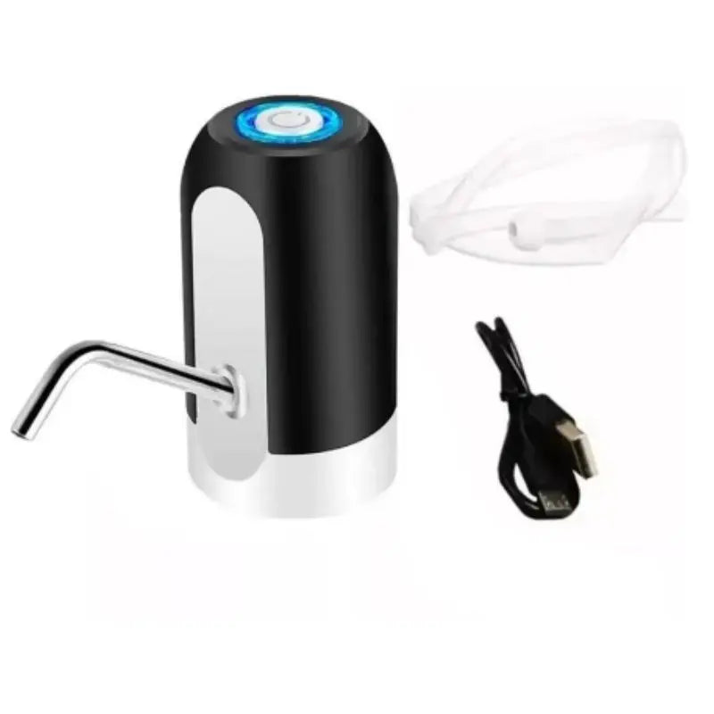 Bomba Elétrica Universal com Carregamento USB para Galão / Garrafão de Água