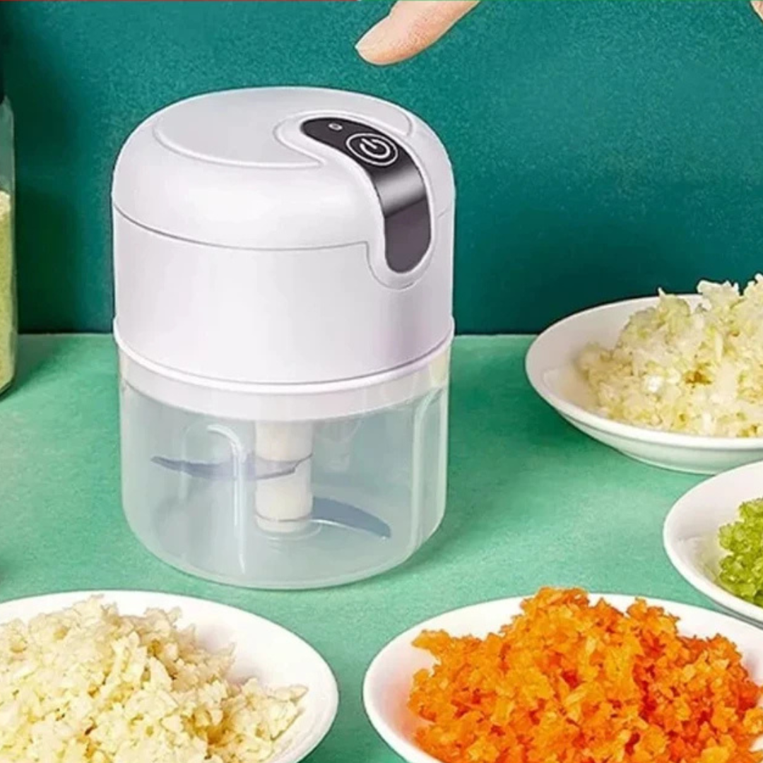 Mini processador de alimentos - Cortador de legumes elétrico - 250ml