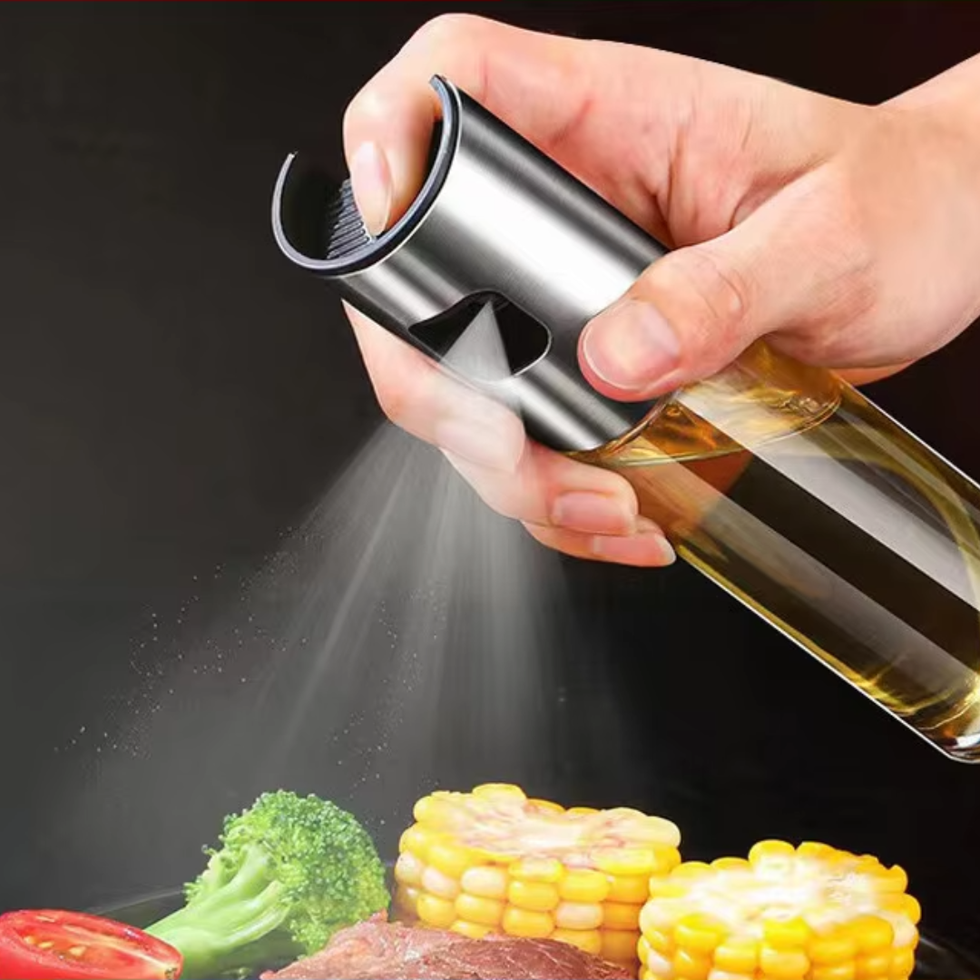 Spray Pulverizador em Vidro - Borrifador para Azeite e Vinagre