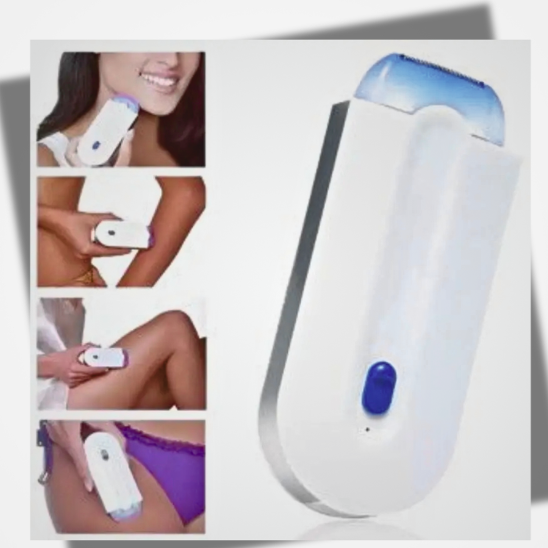 Depilador Removedor De Pelos facial e Corporal sem fio, 2 em 1 Elétrico