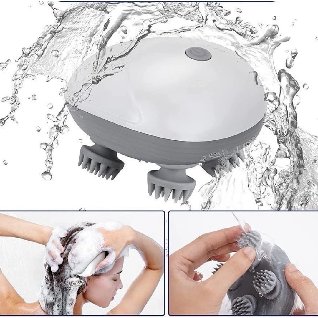 Massageador Eétrico Portátil para Cabeça, Ombro e Pescoço
