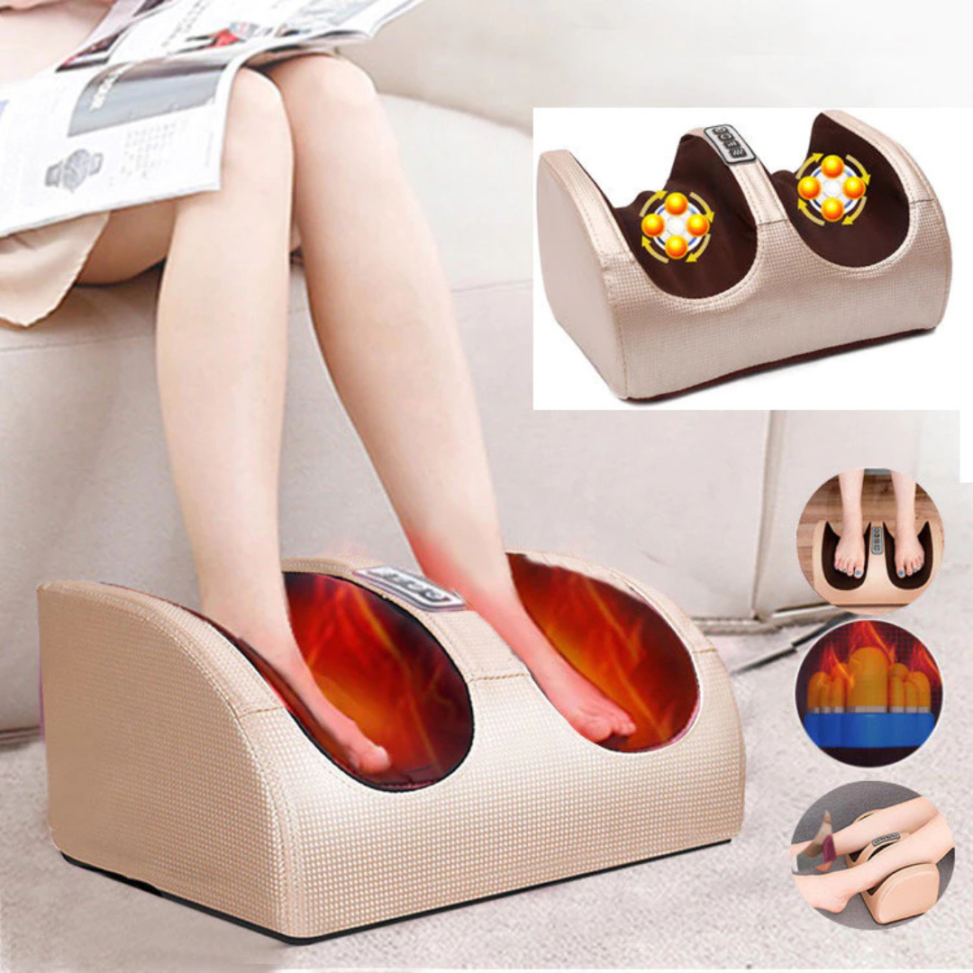 Massageador Elétrico Shiatsu de Pés e Pernas