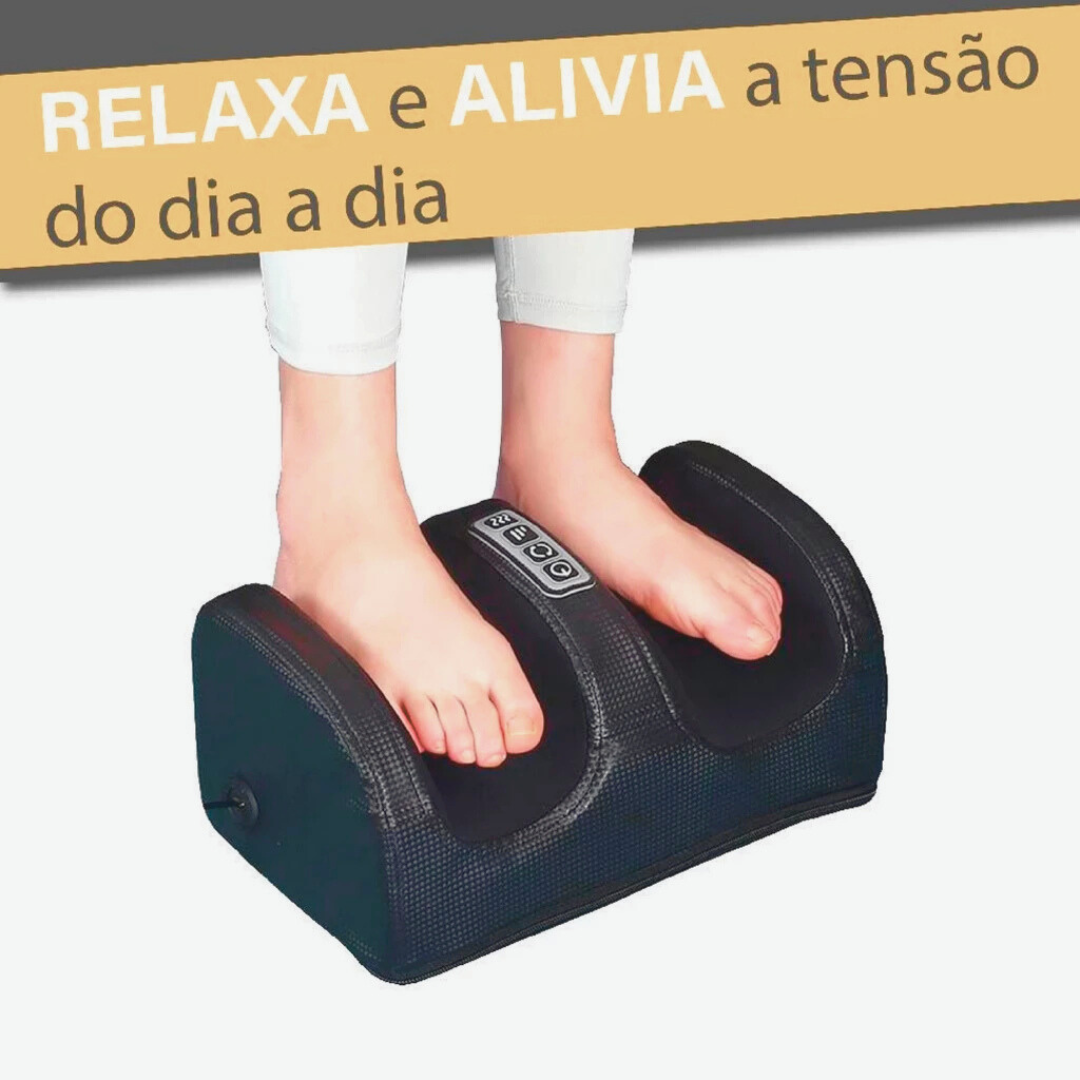 Massageador Elétrico Shiatsu de Pés e Pernas