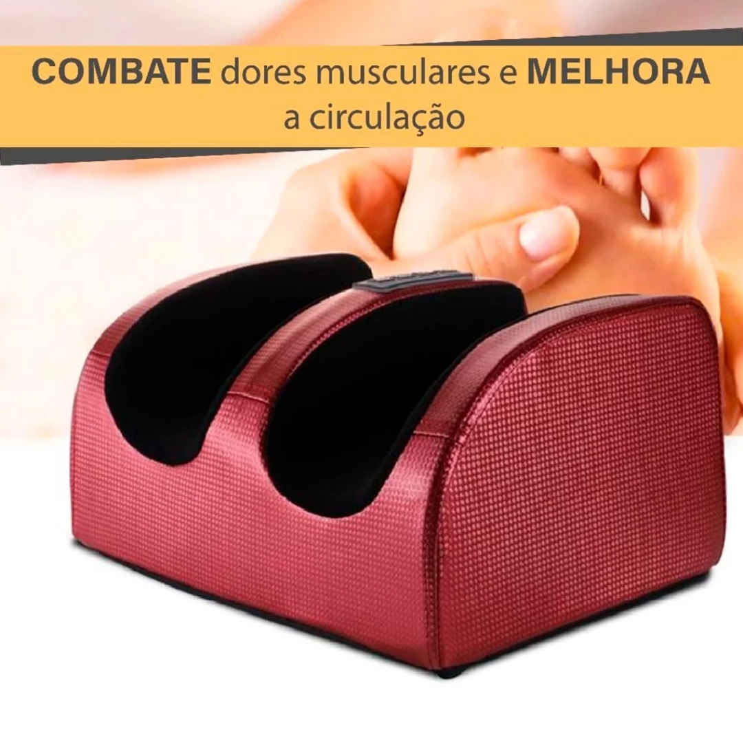 Massageador Elétrico Shiatsu de Pés e Pernas