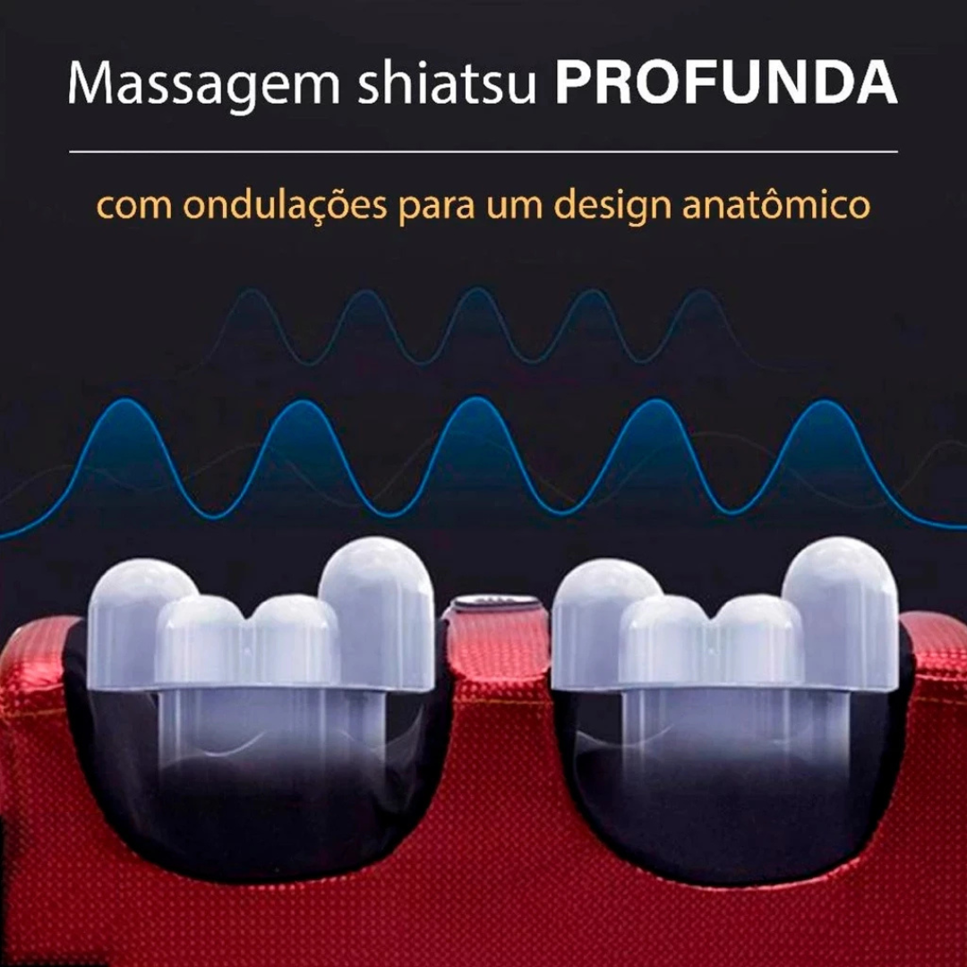 Massageador Elétrico Shiatsu de Pés e Pernas