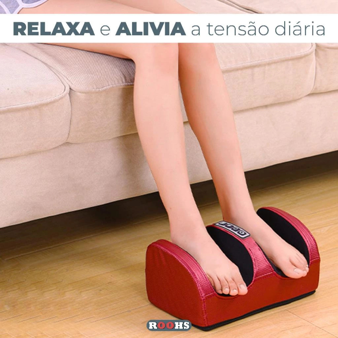 Massageador Elétrico Shiatsu de Pés e Pernas