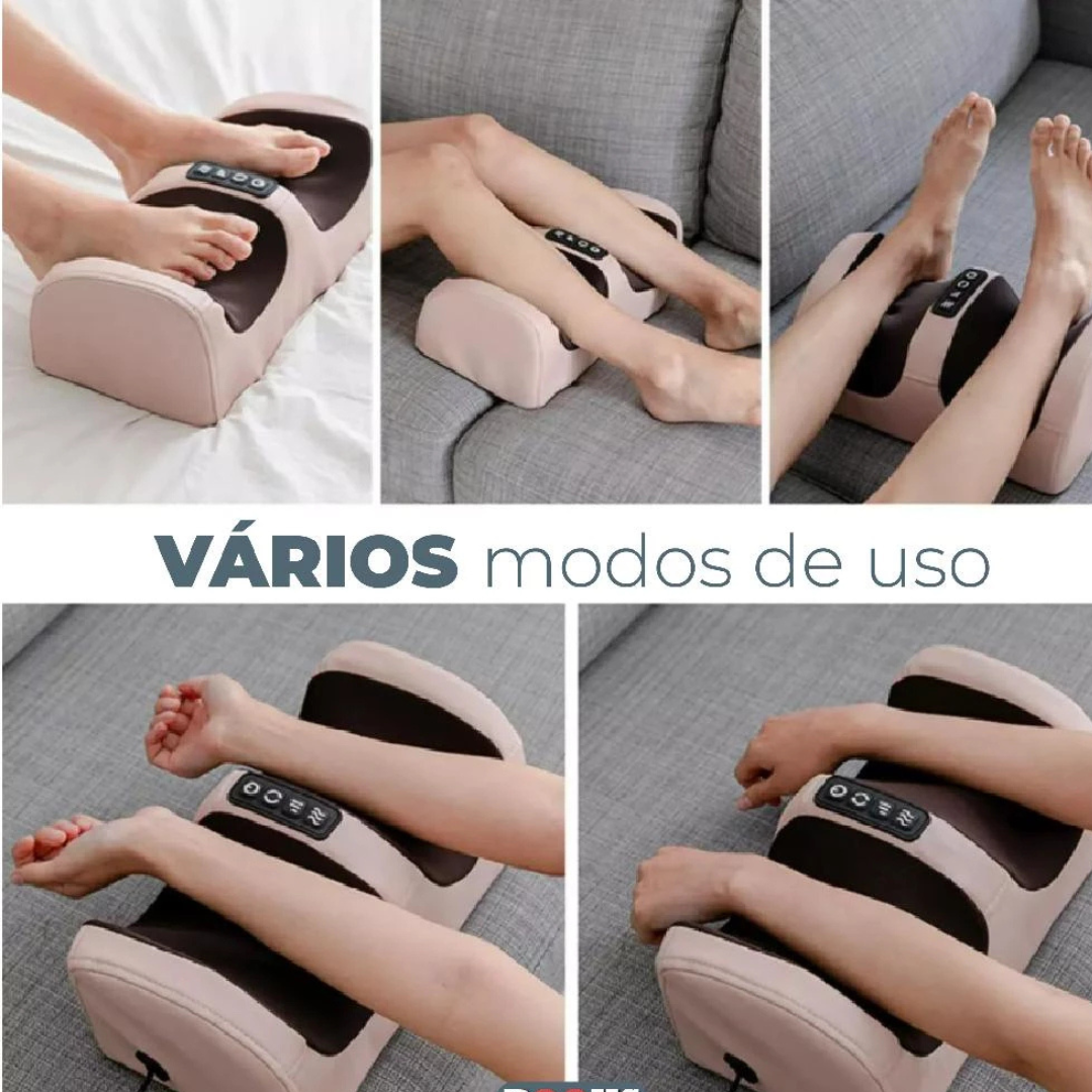 Massageador Elétrico Shiatsu de Pés e Pernas