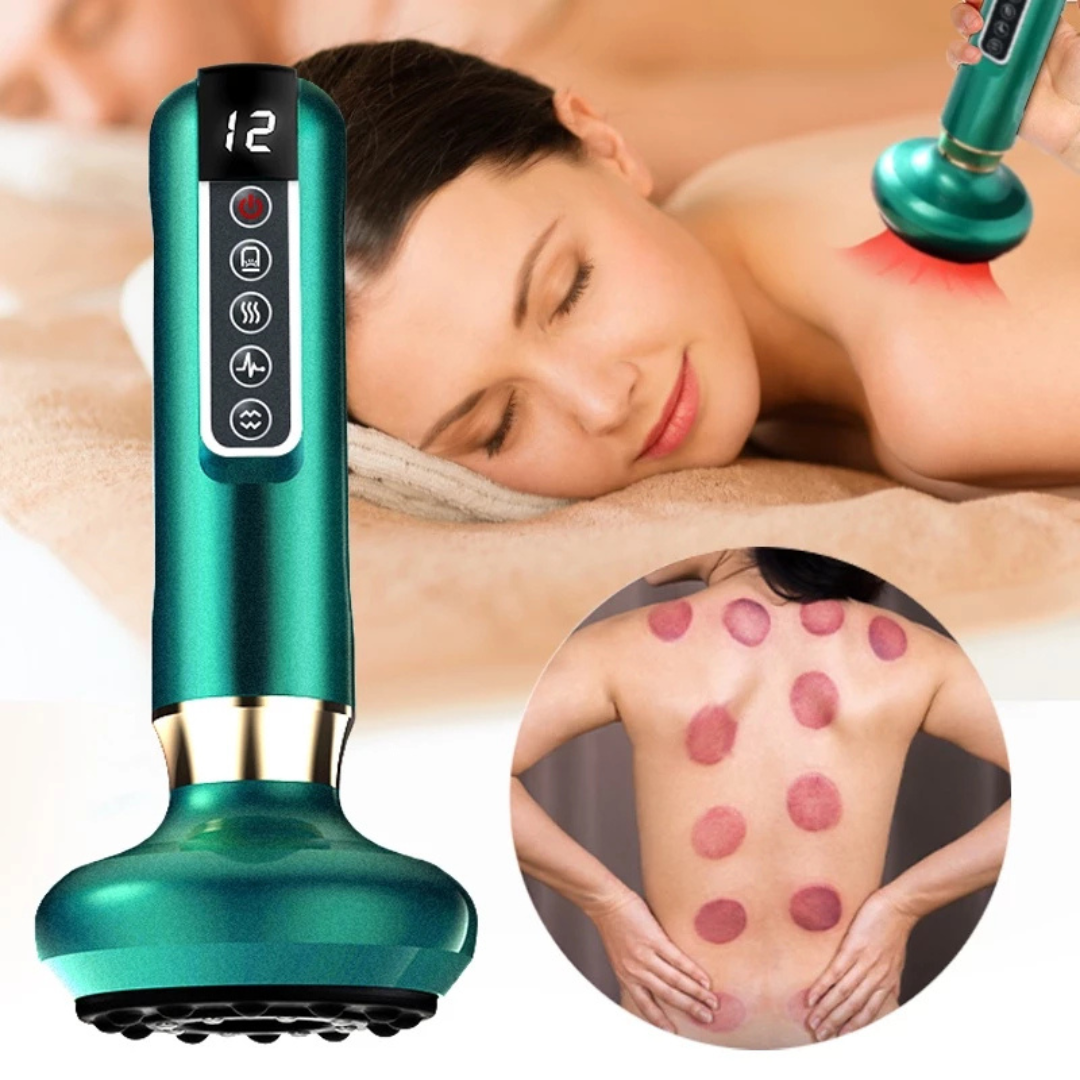 Massageador Eletrico Inteligente para Massagem Por Sucção - Sem Fio