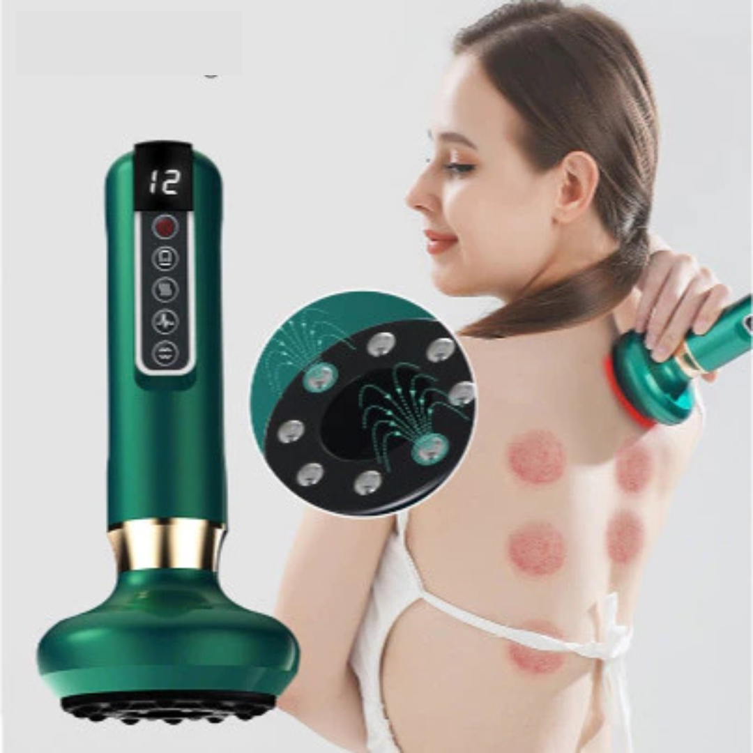Massageador Eletrico Inteligente para Massagem Por Sucção - Sem Fio
