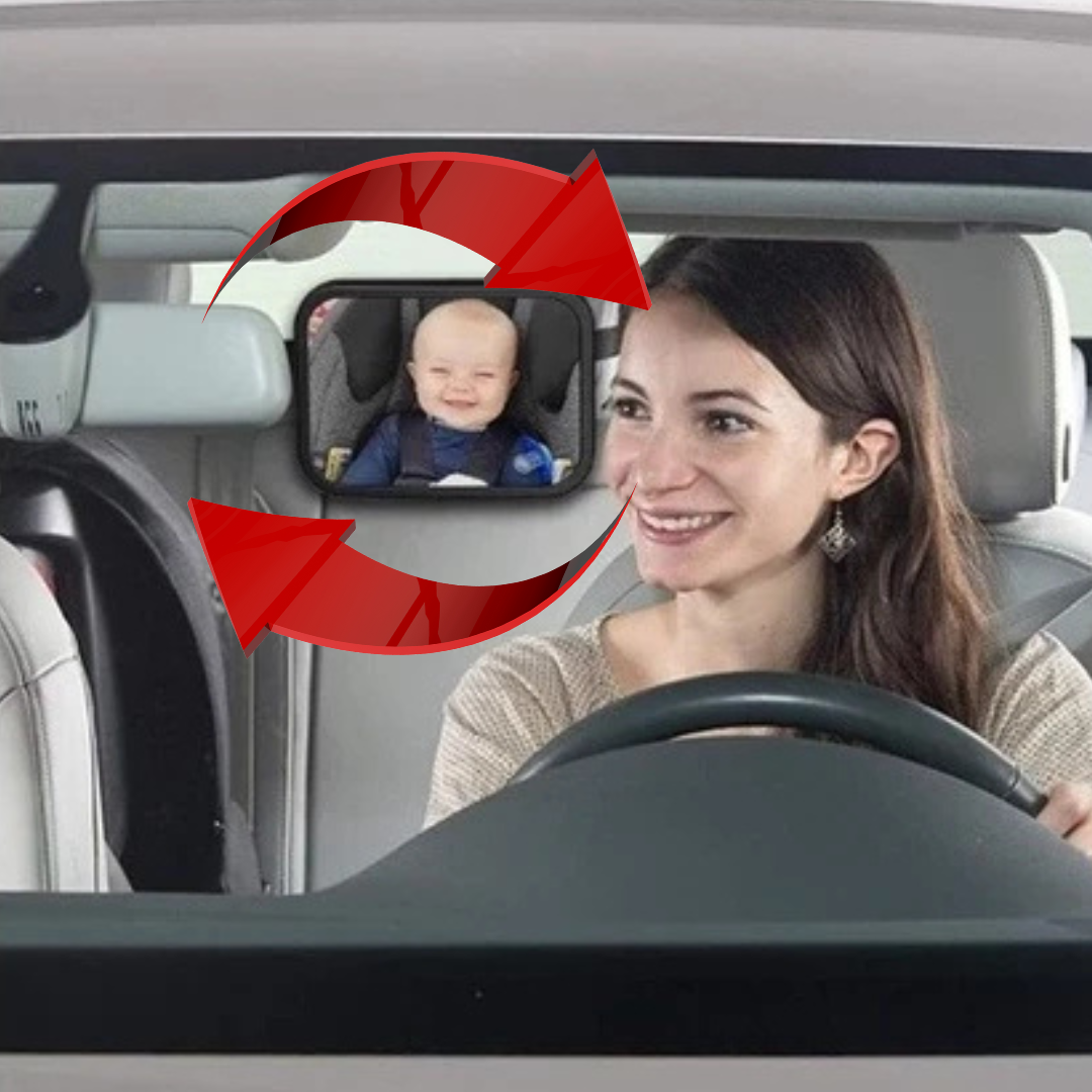 Espelho Retrovisor Para Banco Traseiro – Segurança e Tranquilidade Para Você e Seu Bebê