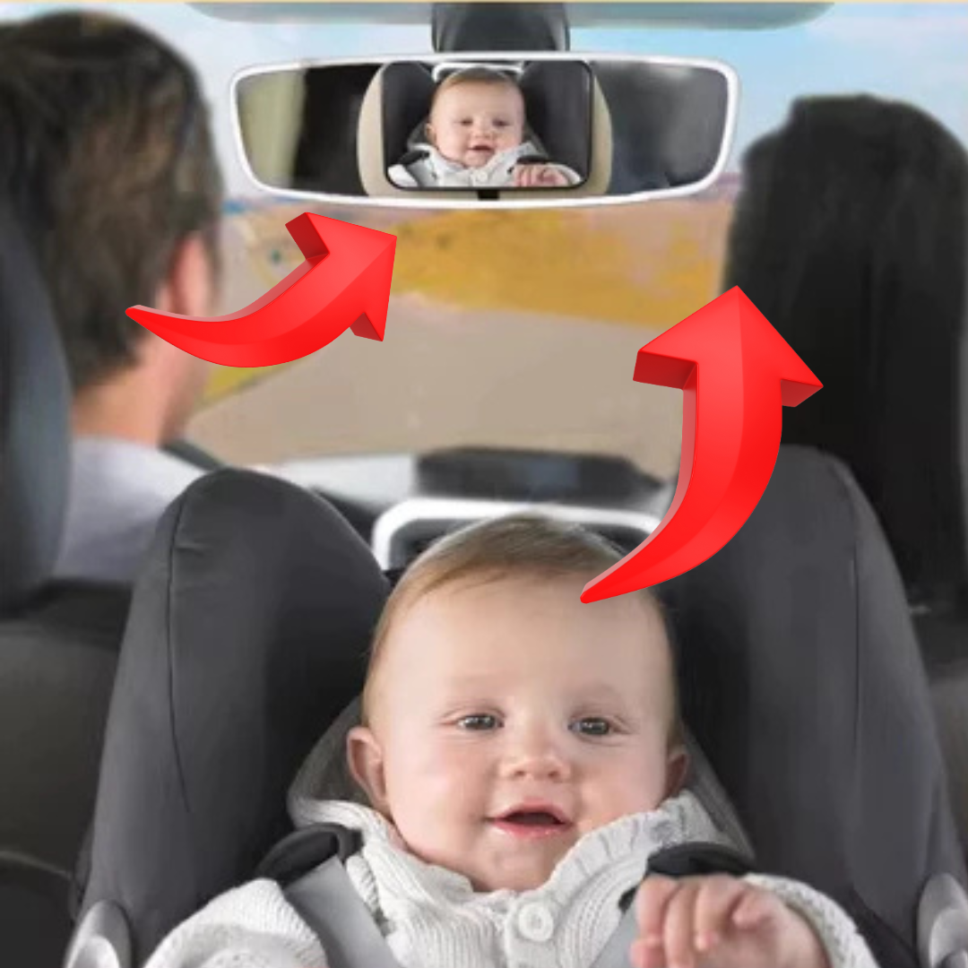 Espelho Retrovisor Para Banco Traseiro – Segurança e Tranquilidade Para Você e Seu Bebê