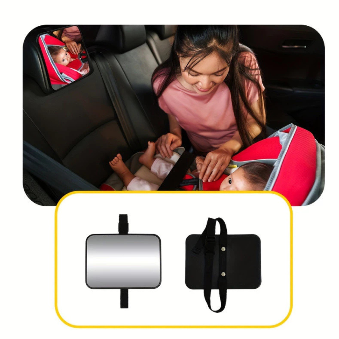 Espelho Retrovisor Para Banco Traseiro – Segurança e Tranquilidade Para Você e Seu Bebê