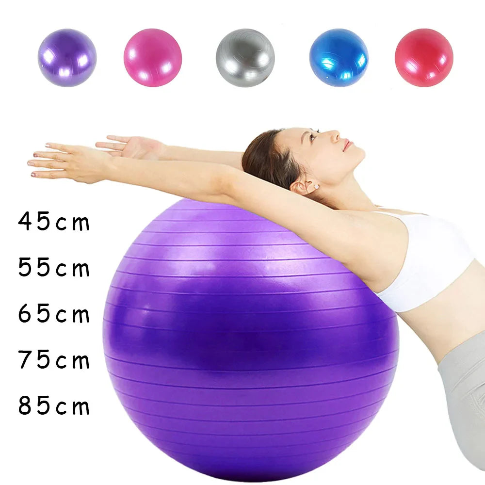 Bola de Pilates 45 cm Yoga Abdominal - Infinita Saúde