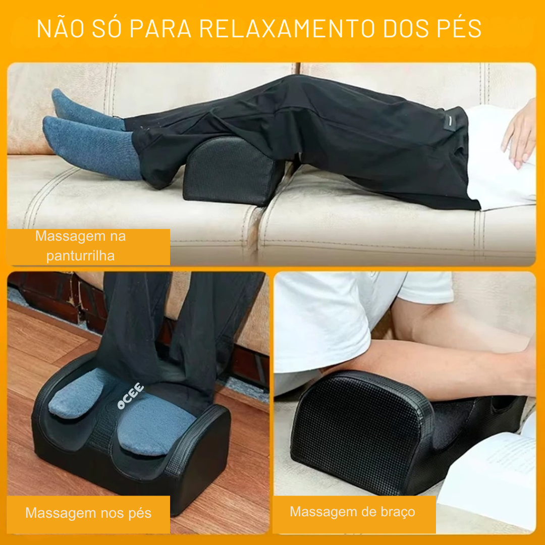 Massageador Elétrico Shiatsu de Pés e Pernas