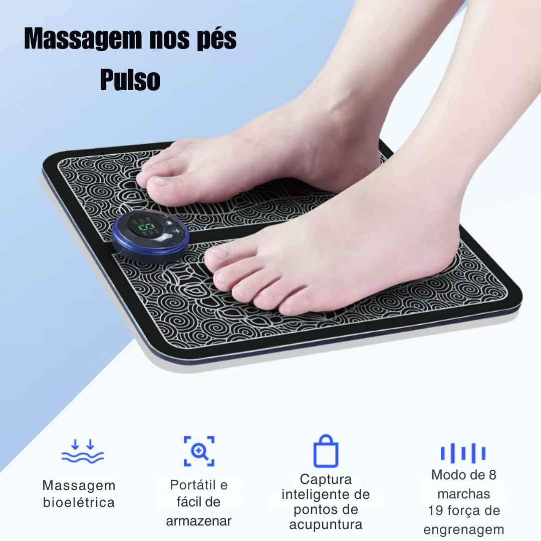 Tapete Massageador Para Pés - Relaxamento Muscular, Fisioterapia.