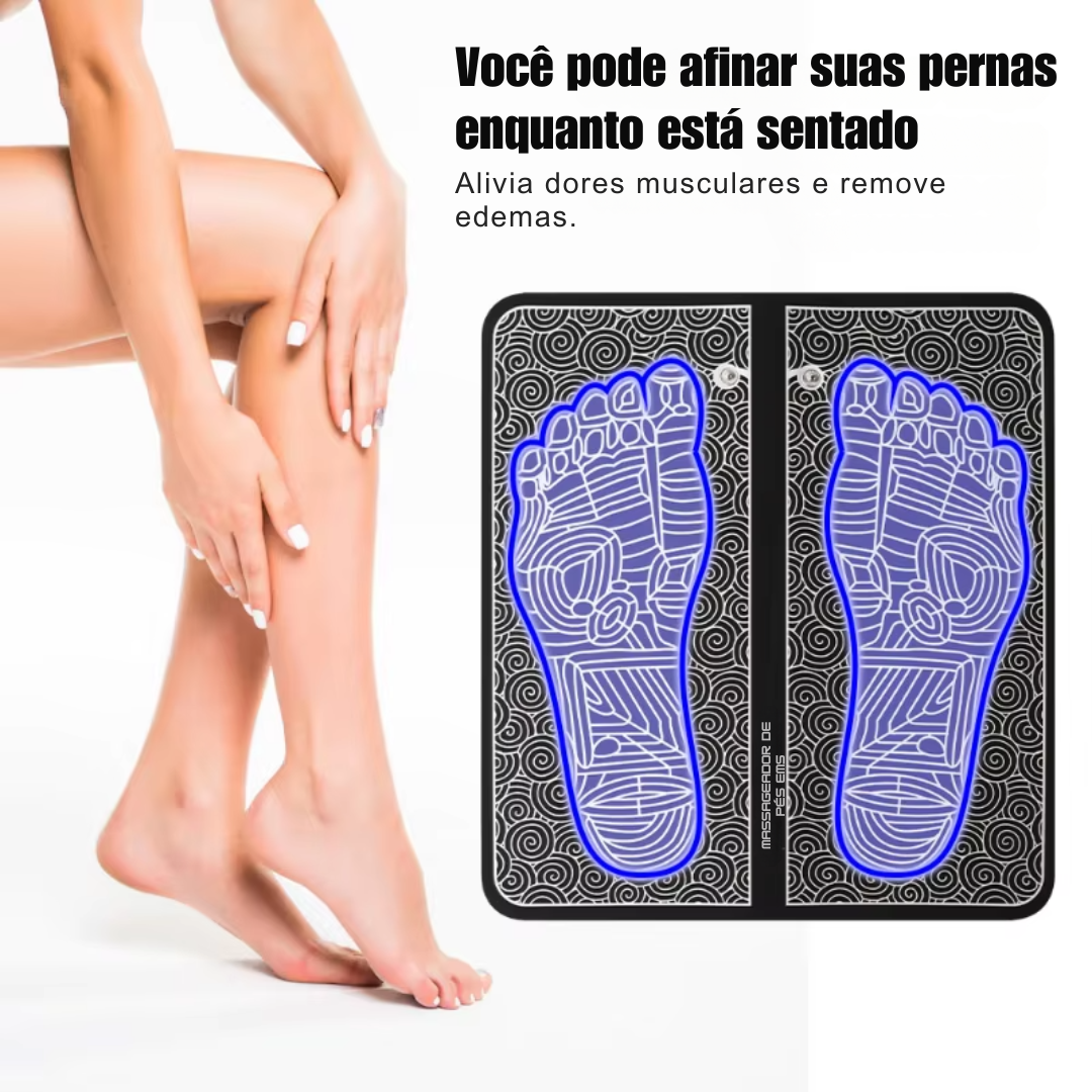 Tapete Massageador Para Pés - Relaxamento Muscular, Fisioterapia.