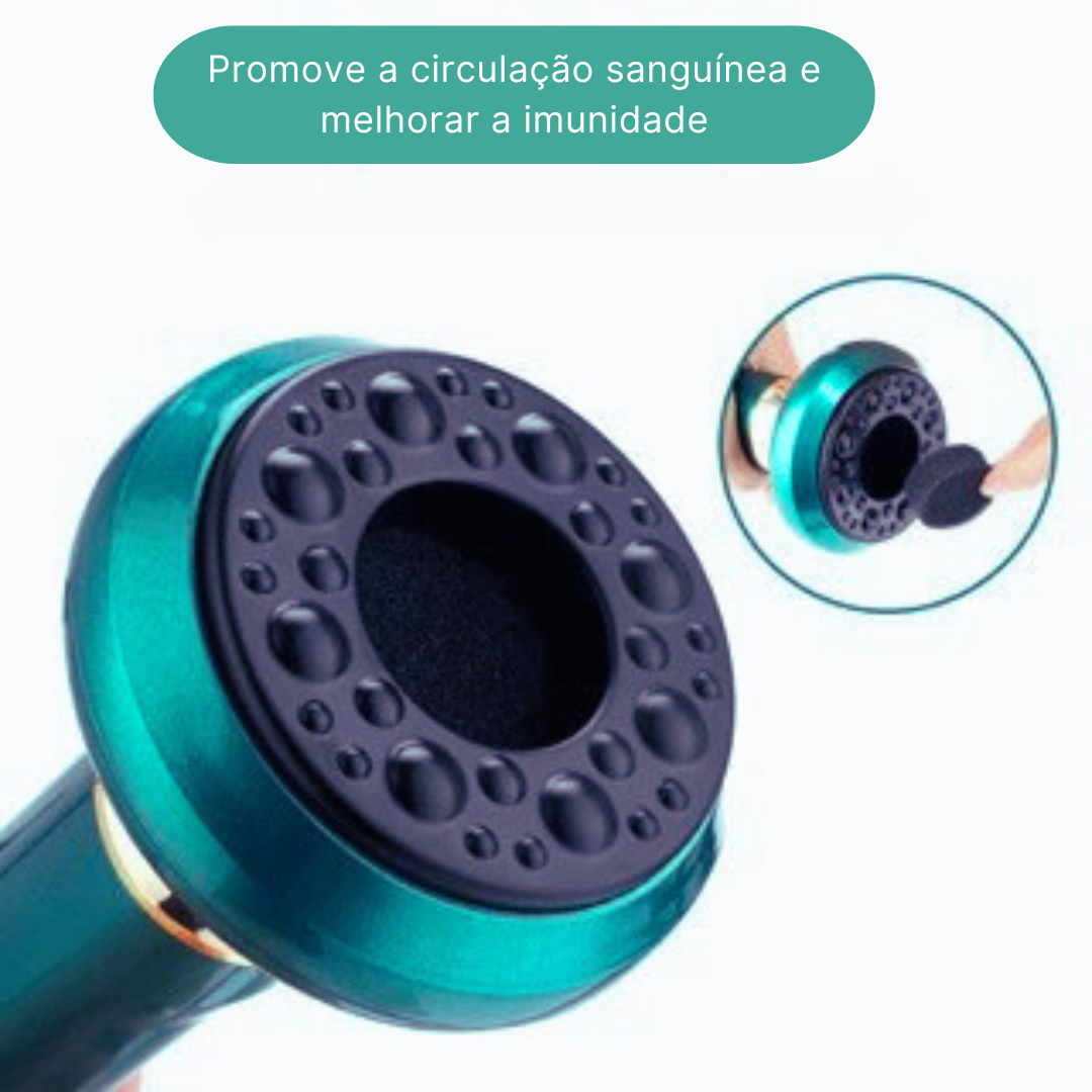 Massageador Eletrico Inteligente para Massagem Por Sucção - Sem Fio