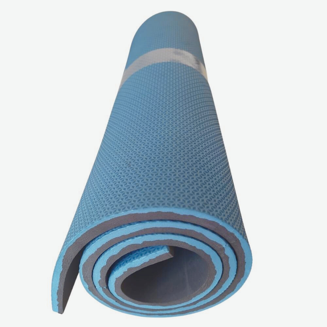 Kit de 2 Tapetes, Colchonetes (Yoga, Pilates, Fitness, Ginástica) 1m x 50cm x 10mm.