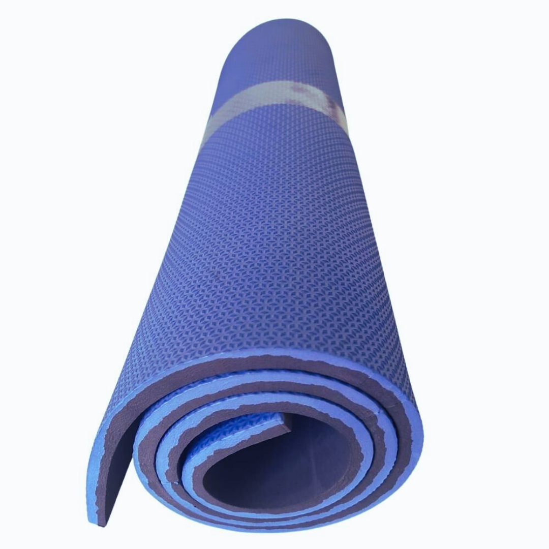 Kit de 2 Tapetes, Colchonetes (Yoga, Pilates, Fitness, Ginástica) 1m x 50cm x 10mm.