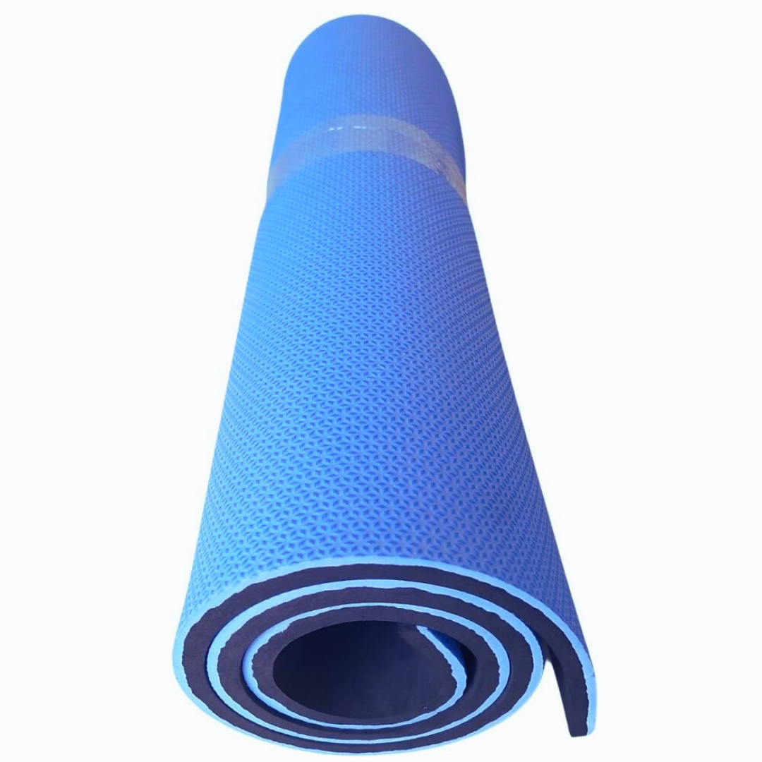 Kit de 2 Tapetes, Colchonetes (Yoga, Pilates, Fitness, Ginástica) 1m x 50cm x 10mm.