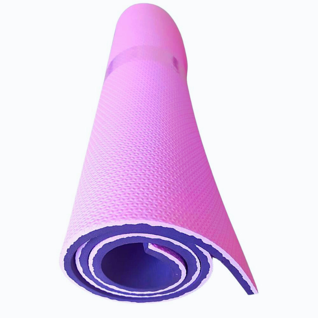 Kit de 2 Tapetes, Colchonetes (Yoga, Pilates, Fitness, Ginástica) 1m x 50cm x 10mm.