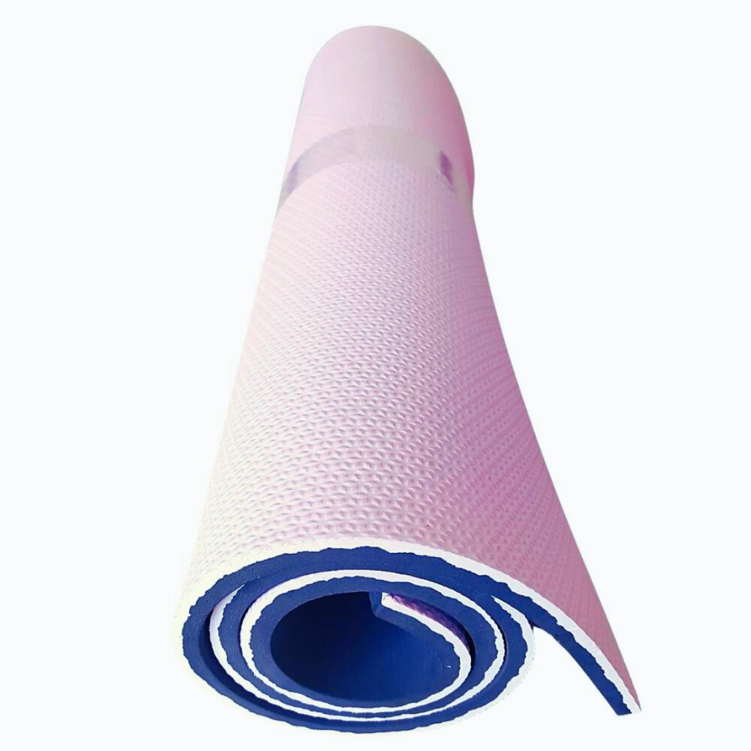 Kit de 2 Tapetes, Colchonetes (Yoga, Pilates, Fitness, Ginástica) 1m x 50cm x 10mm.