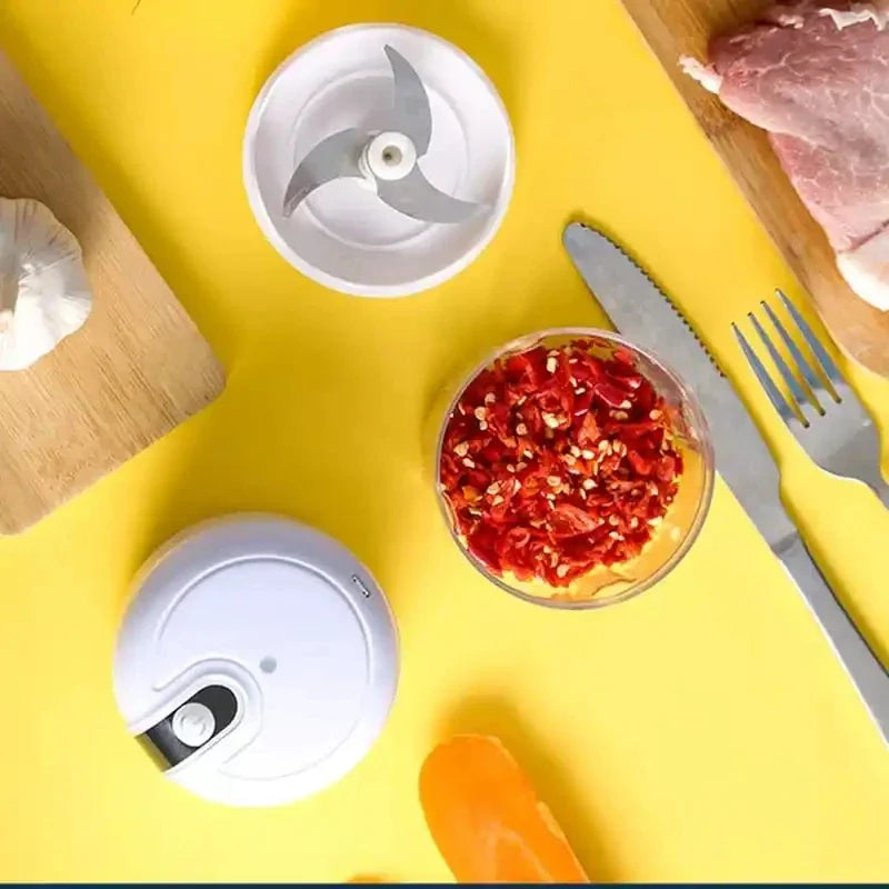 Mini processador de alimentos - Cortador de legumes elétrico - 250ml