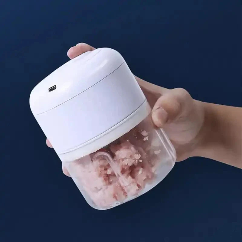Mini processador de alimentos - Cortador de legumes elétrico - 250ml