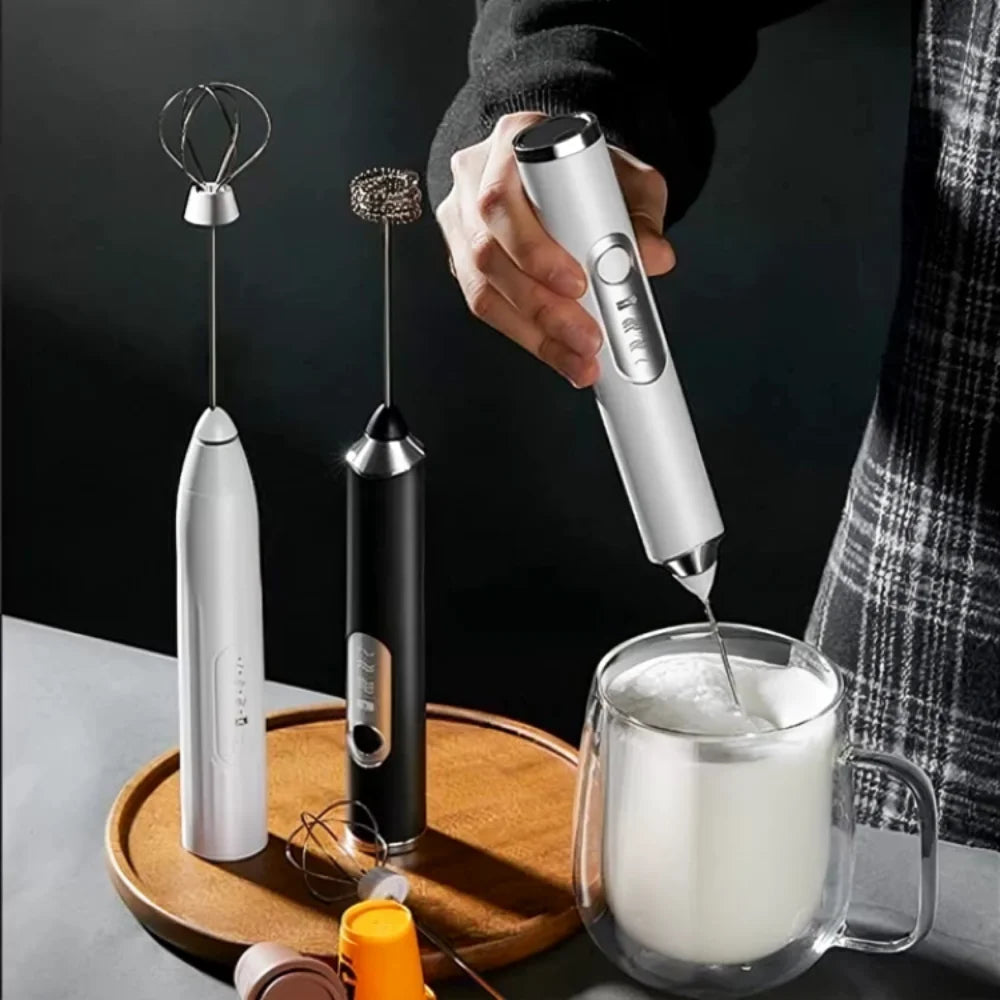 Misturador Elétrico para Bebidas: Whey, Leite, Café, Claras de Ovo.
