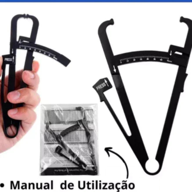 Adipômetro Clínico Medidor De Gordura Corporal