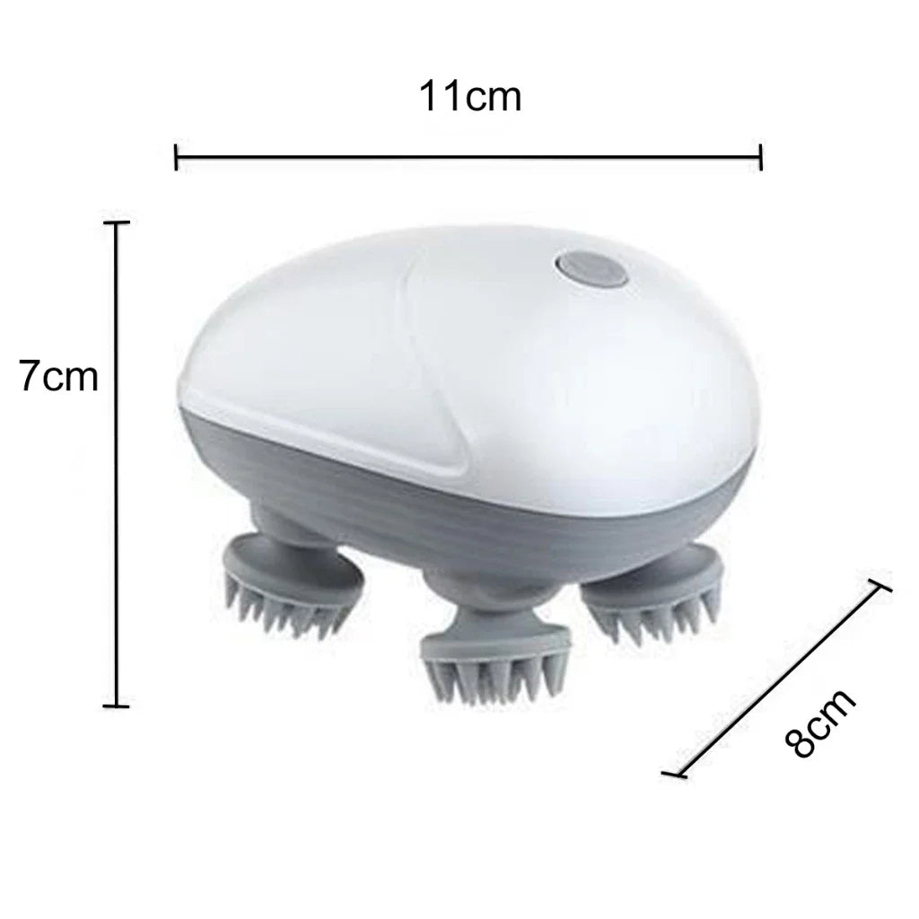 Massageador Eétrico Portátil para Cabeça, Ombro e Pescoço