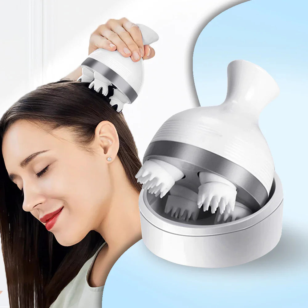 Massageador Eétrico Portátil para Cabeça, Ombro e Pescoço