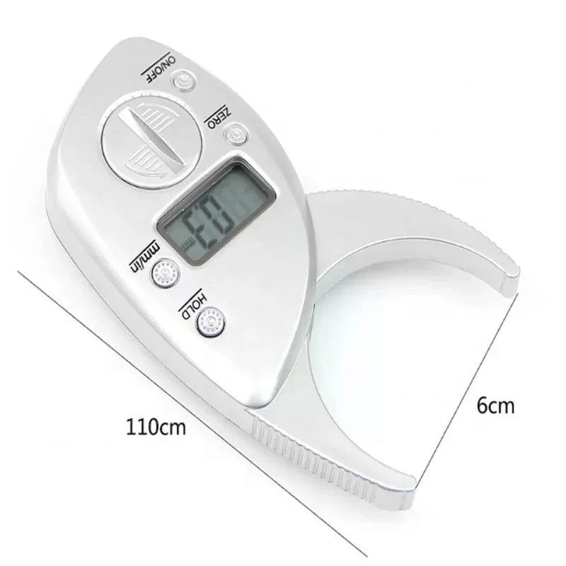 Medidor de Gordura Corporal Adipometro Digital Portátil