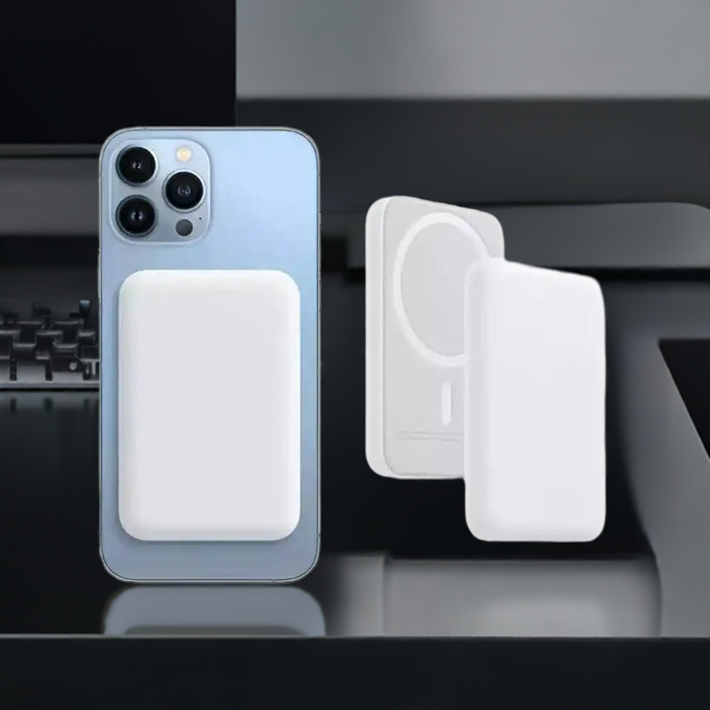 Carregador Portátil Por Indução Para IPhone IOS e Android