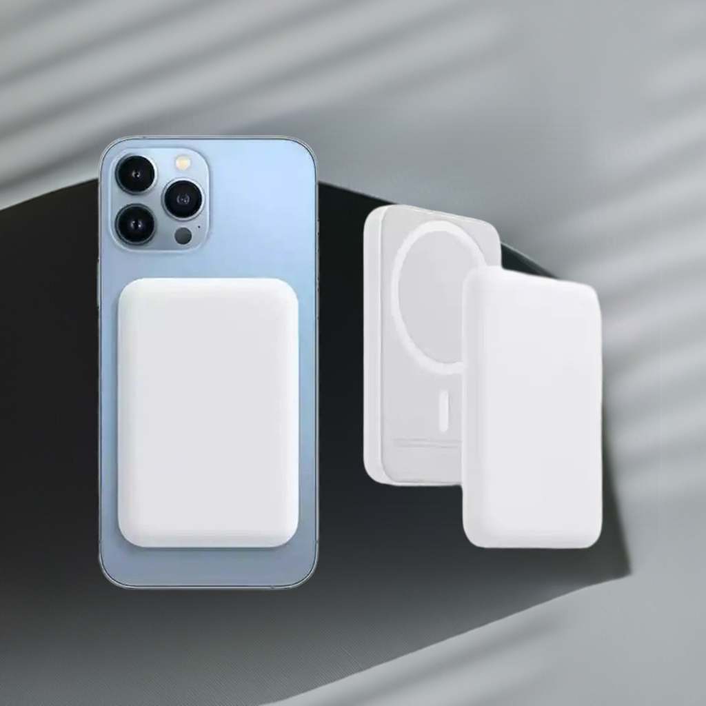 Carregador Portátil Por Indução Para IPhone IOS e Android