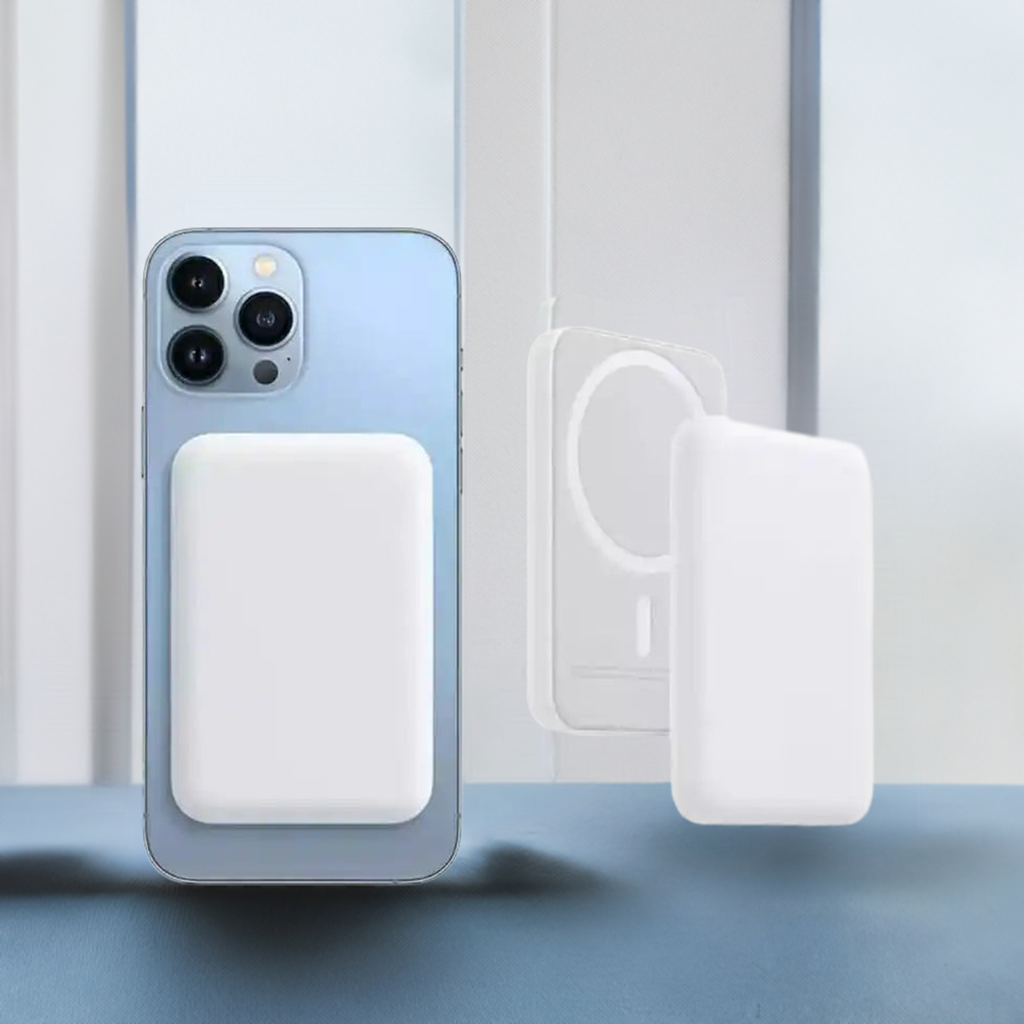 Carregador Portátil Por Indução Para IPhone IOS e Android