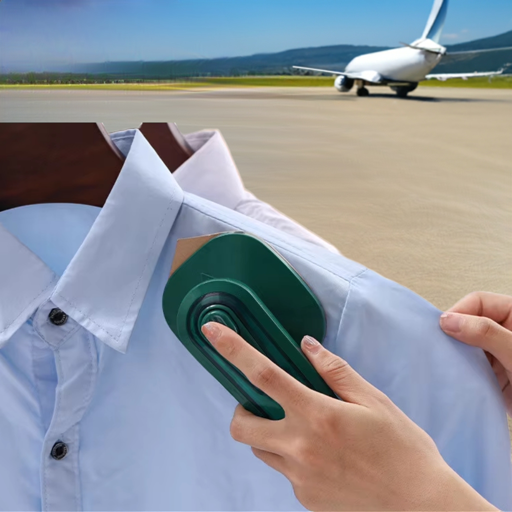 Mini Ferro De Passar Roupa, Elétrico, Portatil para Viagem