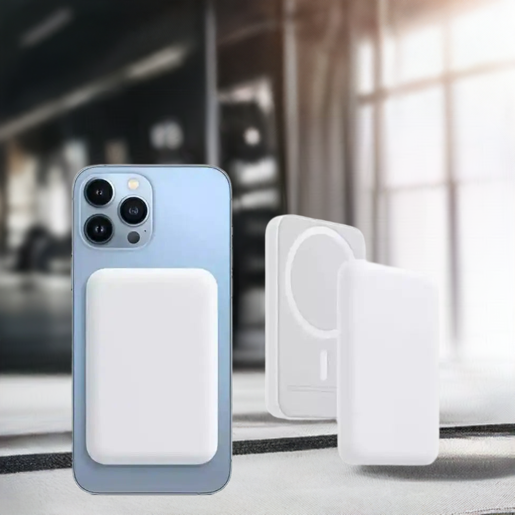 Carregador Portátil Por Indução Para IPhone IOS e Android