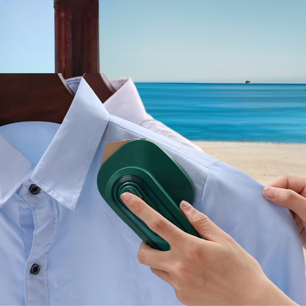 Mini Ferro De Passar Roupa, Elétrico, Portatil para Viagem