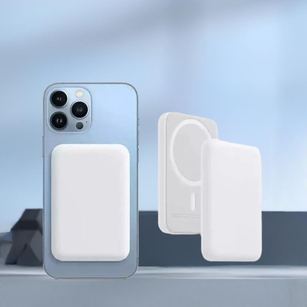 Carregador Portátil Por Indução Para IPhone IOS e Android
