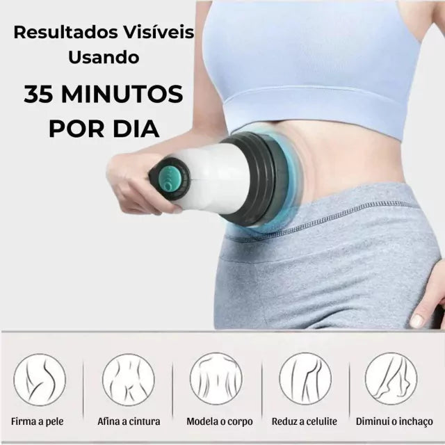 Massageador Anti Celulite com Rotação e Infravermelho