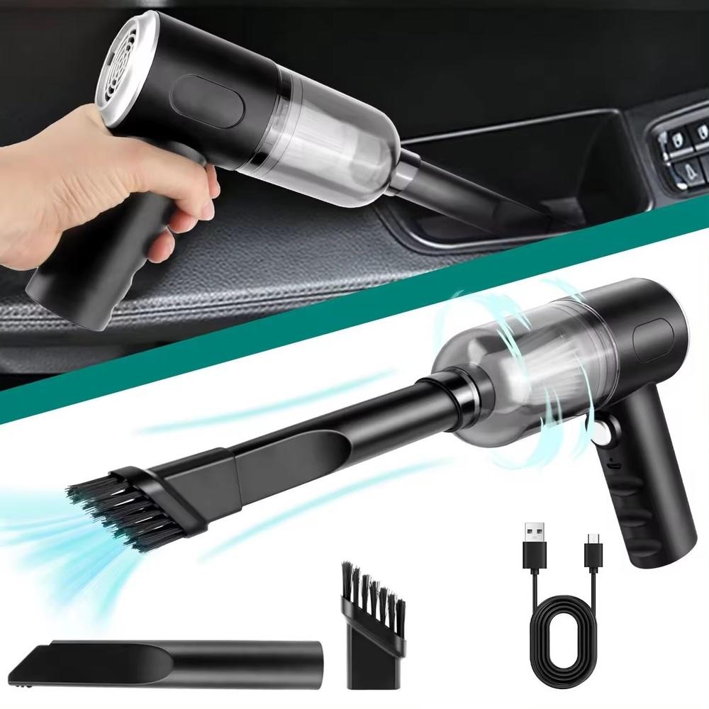 ASPIRADOR PORTÁTIL, SEM FIO PARA USO EM CASA, ESCRITÓRIO, CARRO - SOPRADOR 3 EM 1 MULTIFUNCIONAL