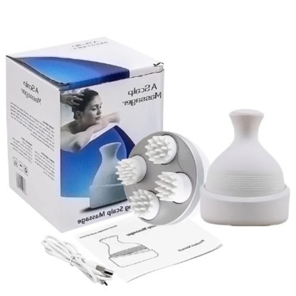 Massageador Eétrico Portátil para Cabeça, Ombro e Pescoço