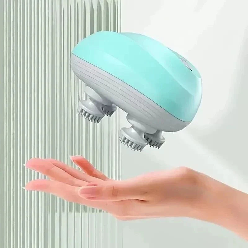 Massageador Eétrico Portátil para Cabeça, Ombro e Pescoço