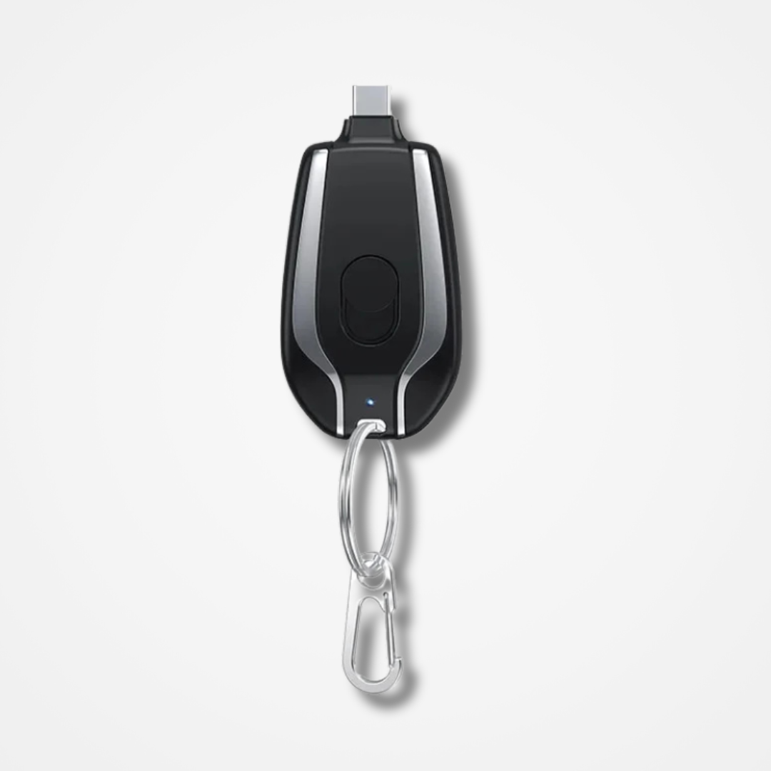 Carregador de Celular Portatil Estilo Chaveiro - para Android e Iphone